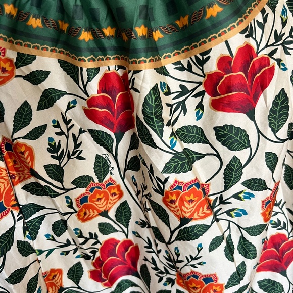 Gorgeous Farm Rio Garden Tapestry maxi dress - Sand, size M, NWT! - Picture 9 of 12